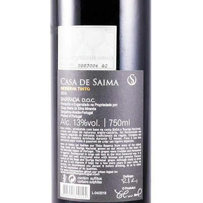 Casa de Saima Reserva Tinto - Image 2