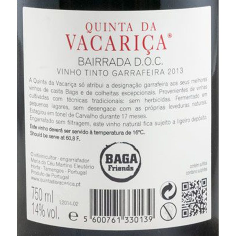 Quinta da Vacariça Garrafeira 2013 - Image 2